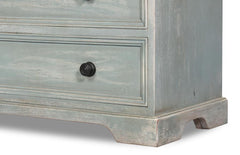 Frances Blue Chest Of Drawers - Ornate Home