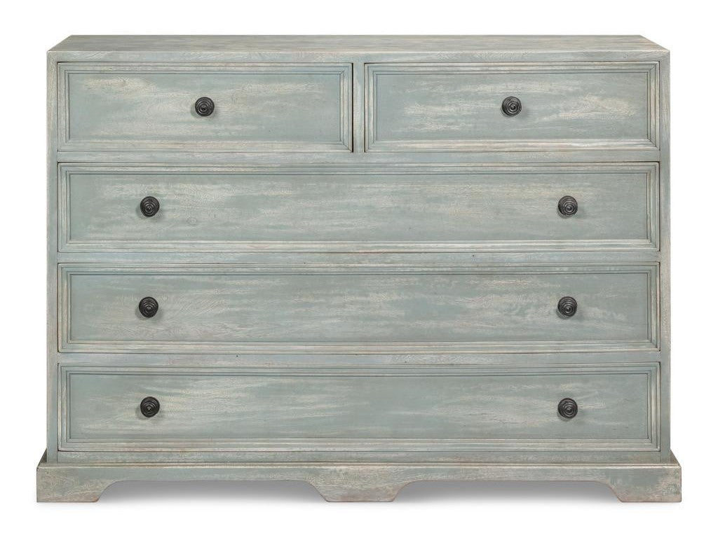Frances Blue Chest Of Drawers - Ornate Home