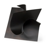Francesca Black 18.1"H Metal Sculptural Decorative Object - Ornate Home