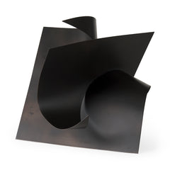 Francesca Black 18.1"H Metal Sculptural Decorative Object