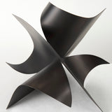 Francesca Black 18.1"H Metal Sculptural Decorative Object - Ornate Home