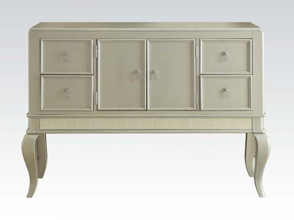 Francesca Champagne Server - Ornate Home