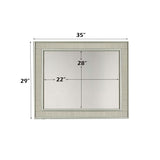 Francesca Mirror in Champagne - Ornate Home