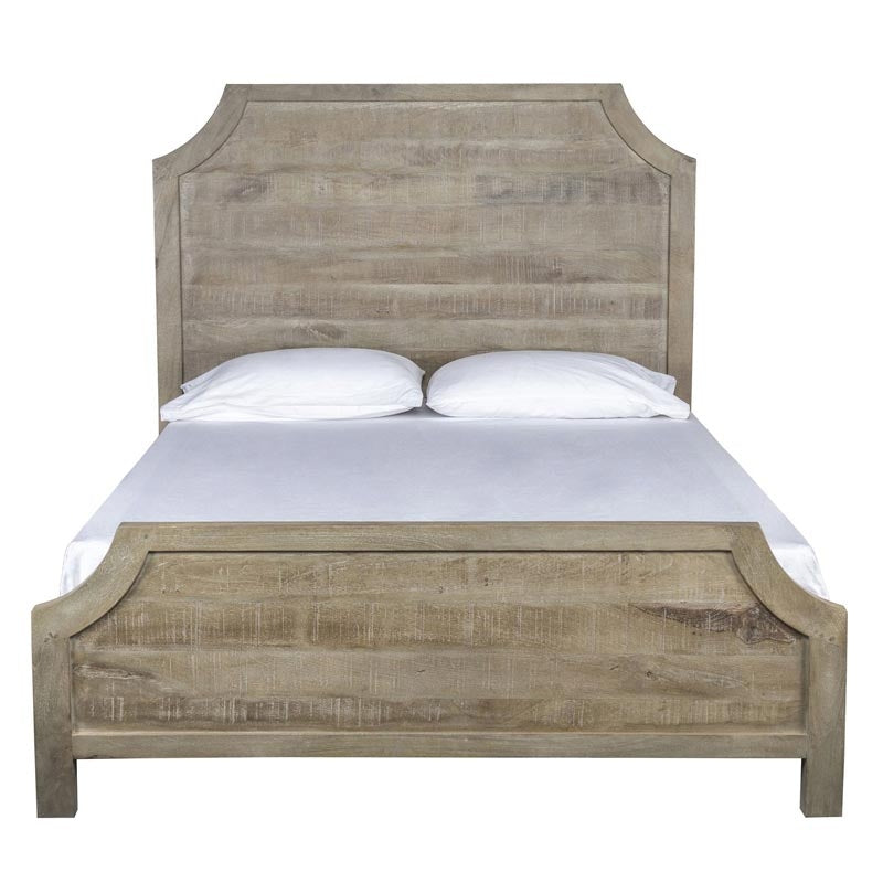 Francesca Vintage Taupe Bed - Ornate Home