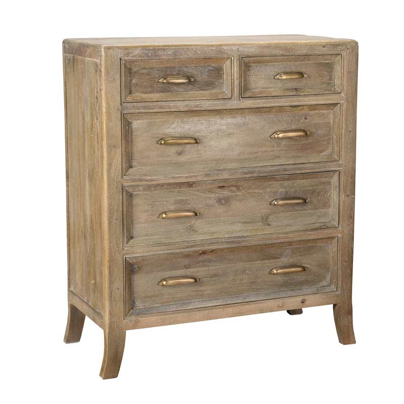Francesca Vintage Taupe Dresser - Ornate Home