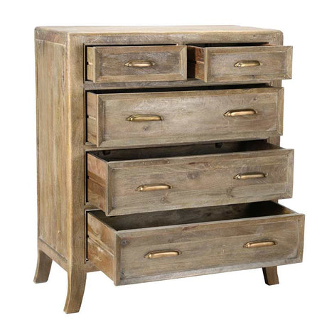 Francesca Vintage Taupe Dresser - Ornate Home