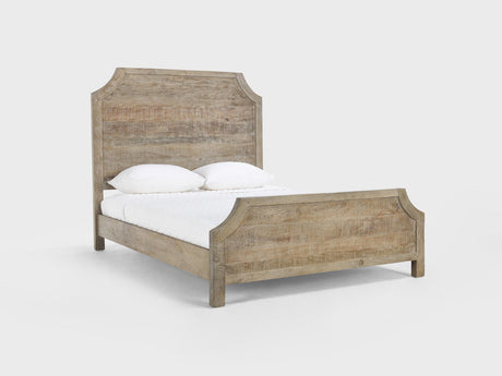 Francesca Vintage Taupe Eastern King Bed - Ornate Home