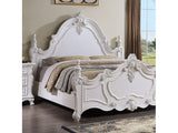Francione White Queen Bed - Ornate Home