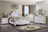 Francione White Queen Bed - Ornate Home