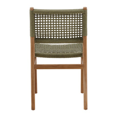 Francisca Green Outdoor Dining Chair (Set of 2) - Ornate Home