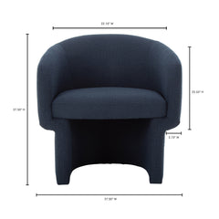 Franco Dark Indingo Chair - Ornate Home
