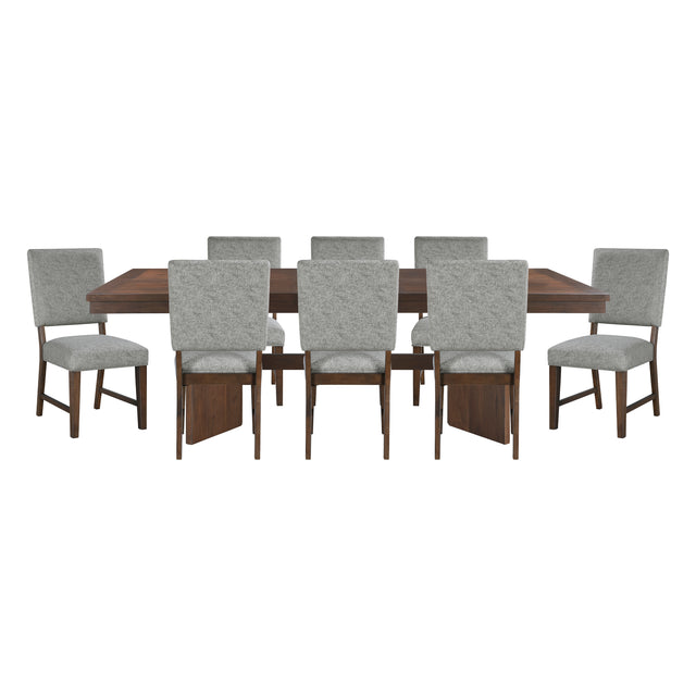 Franco Gray 9pc Dining Set - Ornate Home