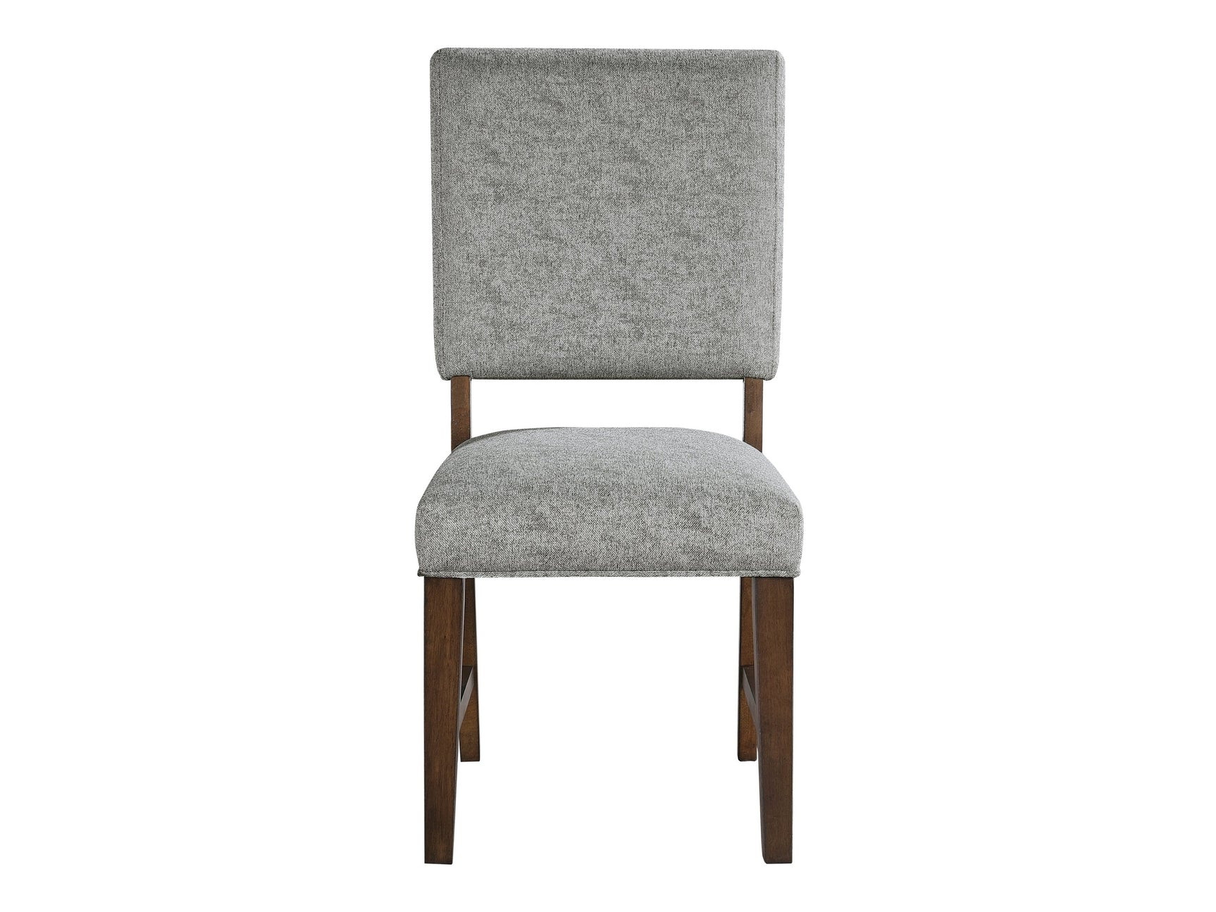 Franco Gray/Walnut Side Chair (Set of 2) - Ornate Home