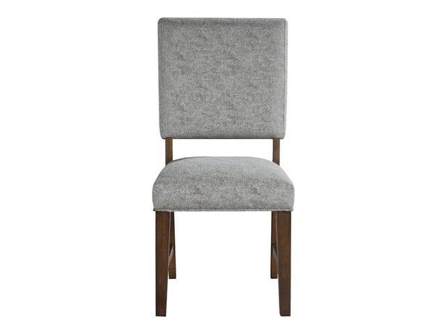 Franco Gray/Walnut Side Chair (Set of 2) - Ornate Home