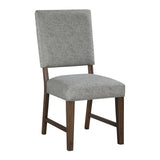 Franco Gray/Walnut Side Chair (Set of 2) - Ornate Home