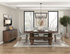 Franco Walnut Dining Table - Ornate Home