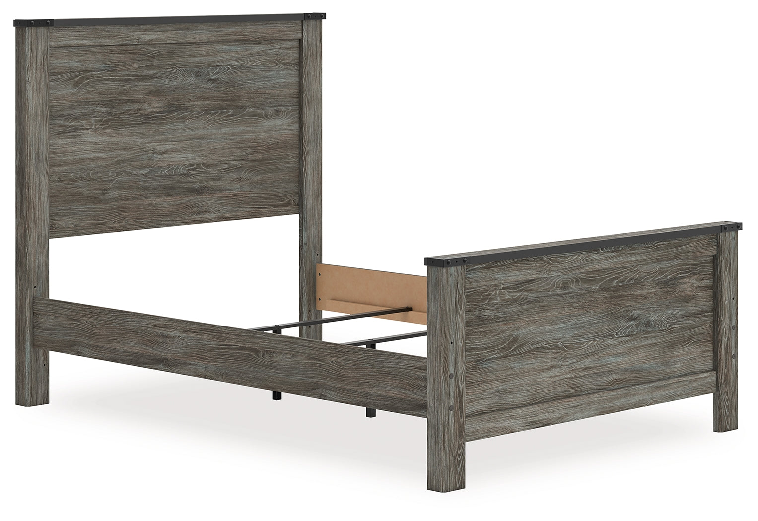 Frandern Black/Gray Full Panel Bed - Ornate Home