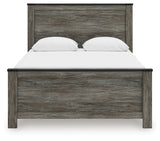 Frandern Black/Gray Queen Panel Bed (Online Special Price) - Ornate Home