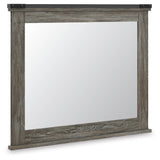 Frandern Gray Bedroom Mirror (Online Special Price) - Ornate Home