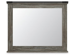 Frandern Gray Bedroom Mirror - Ornate Home