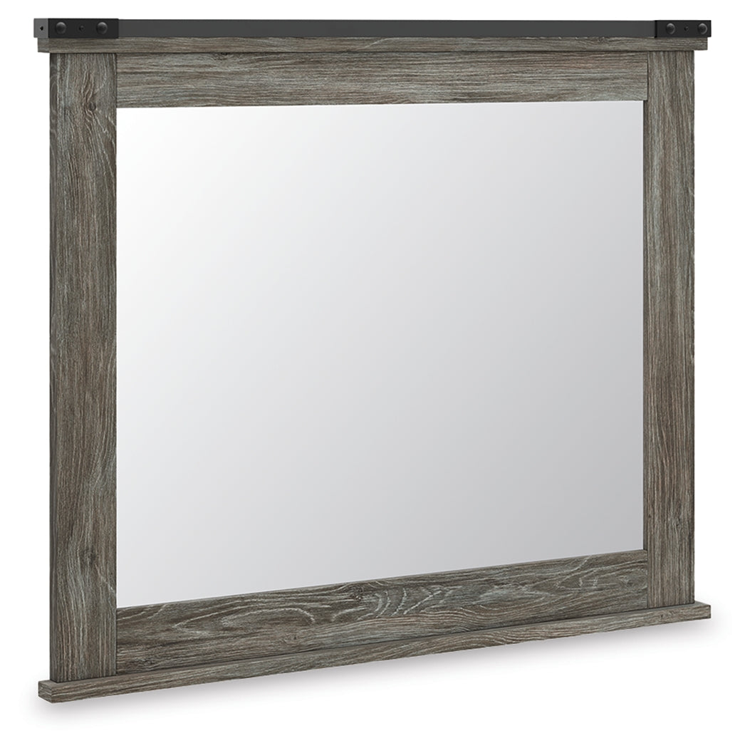 Frandern Gray Bedroom Mirror - Ornate Home