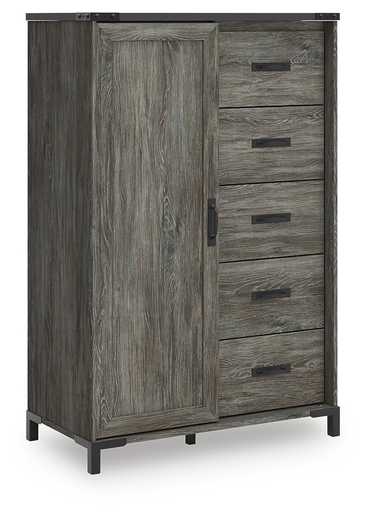 Frandern Gray Dressing Chest - Ornate Home