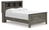 Frandern Gray Full Bookcase Bed, Dresser and Mirror (Online Special Price) - Ornate Home