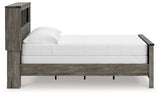 Frandern Gray Full Bookcase Bed, Dresser and Mirror (Online Special Price) - Ornate Home