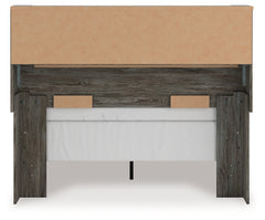 Frandern Gray Full Bookcase Bed, Dresser and Mirror - Ornate Home