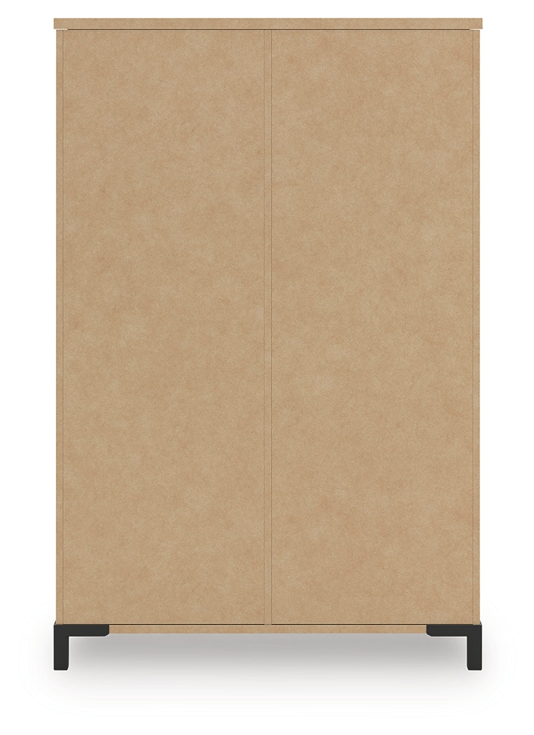 Frandern Gray Full Bookcase Panel Bed with Storage, Dresser, Mirror and Chest (Online Special Price) - Ornate Home