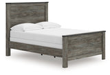 Frandern Gray Full Panel Bed, Dresser and Mirror - Ornate Home