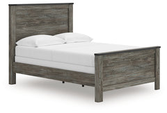 Frandern Gray Full Panel Bed, Dresser and Mirror - Ornate Home