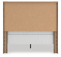 Frandern Gray Full Panel Bed, Dresser and Mirror - Ornate Home