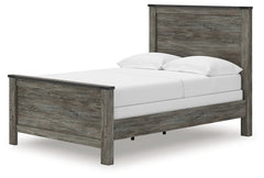 Frandern Gray Full Panel Bed, Dresser and Mirror - Ornate Home