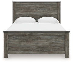 Frandern Gray Queen Panel Bed, Dresser and Mirror - Ornate Home