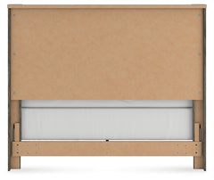 Frandern Gray Queen Panel Bed, Dresser and Mirror - Ornate Home