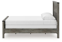 Frandern Gray Queen Panel Bed, Dresser and Mirror - Ornate Home