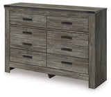 Frandern Gray Six Drawer Dresser (Online Special Price) - Ornate Home