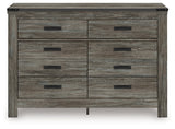 Frandern Gray Six Drawer Dresser (Online Special Price) - Ornate Home