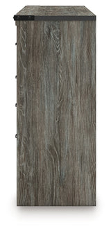 Frandern Gray Six Drawer Dresser - Ornate Home