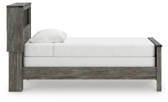 Frandern Gray Twin Bookcase Bed, Dresser and Mirror - Ornate Home