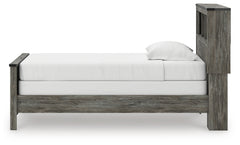 Frandern Gray Twin Bookcase Bed, Dresser and Mirror - Ornate Home