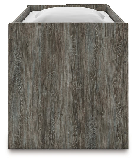Frandern Gray Twin Loft Bed - Ornate Home