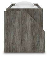 Frandern Gray Twin Loft Bed - Ornate Home