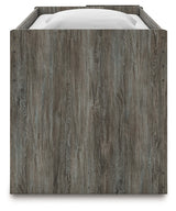 Frandern Gray Twin Loft Bed with Bookcase Storage (Online Special Price) - Ornate Home