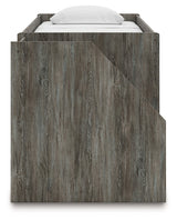 Frandern Gray Twin Loft Bed with Drawer Storage (Online Special Price) - Ornate Home