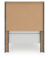 Frandern Gray Twin Panel Bed, Dresser and Mirror (Online Special Price) - Ornate Home