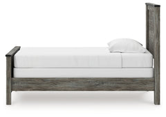 Frandern Gray Twin Panel Bed, Dresser and Mirror - Ornate Home