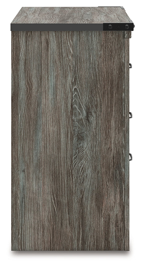 Frandern Gray Two Drawer Night Stand - Ornate Home