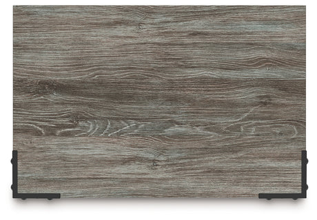 Frandern Gray Two Drawer Night Stand - Ornate Home